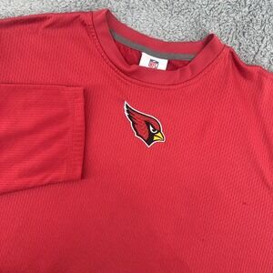 NFL Arizona Cardinals Team Apparel Pullover Long Sleeve Shirt Mens XL